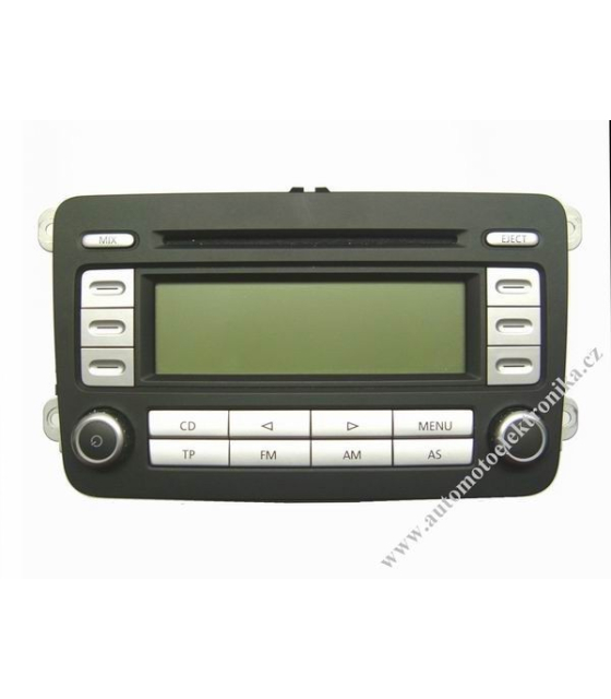 Autorádio VW RCD 300 RDS CD stříbrné tlačítka