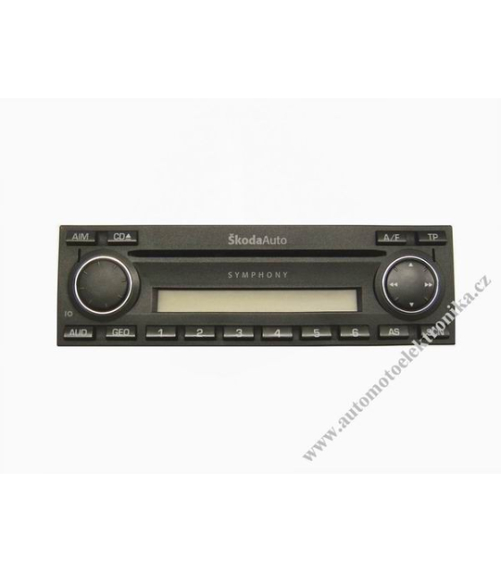 Autorádio Škoda SYMPHONY CD, RDS