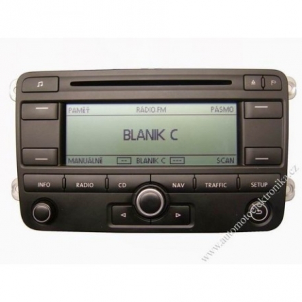 Autorádio VW CD MP3 s navigací Blaupunkt RNS 300