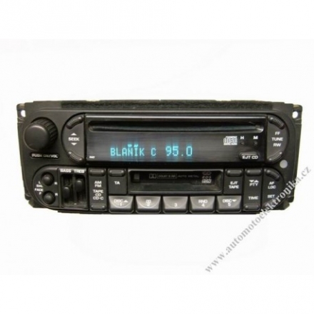 Autorádio Chrysler Voyager CD a MGF P05064385AD, MU9CY95H