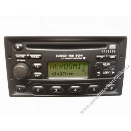 Autorádio Ford 6000 RDS CD Galaxy