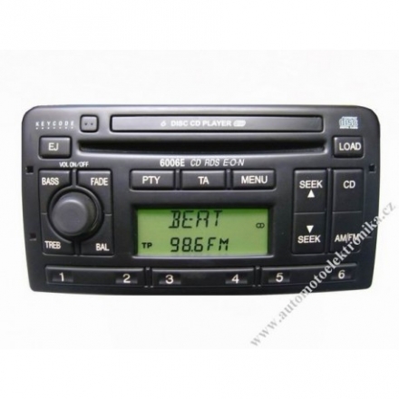 Autorádio Ford 6006 RDS CD 2003