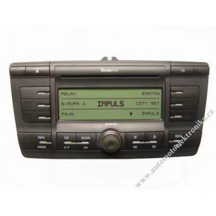 Autorádio Škoda Octavia II Stream CD MP3