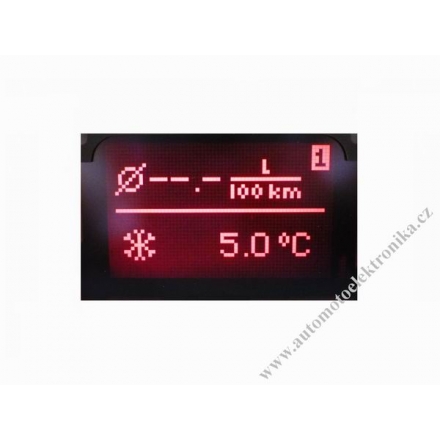 Displej polodot náhrada VDO Audi, Ford, Seat, Škoda, VW