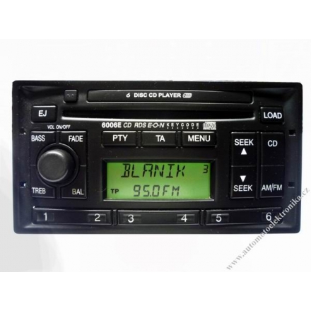 Autorádio Ford Galaxy 6006 RDS 6xCD
