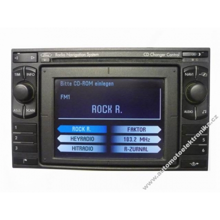 Autorádio Ford s navigací 7M5 035 191 D