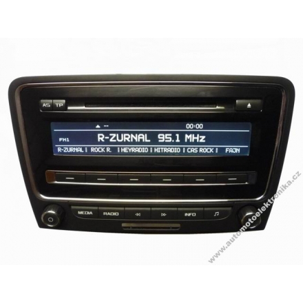 Autorádio Škoda Superb II Low EU 3T0 035 161 J Bosch