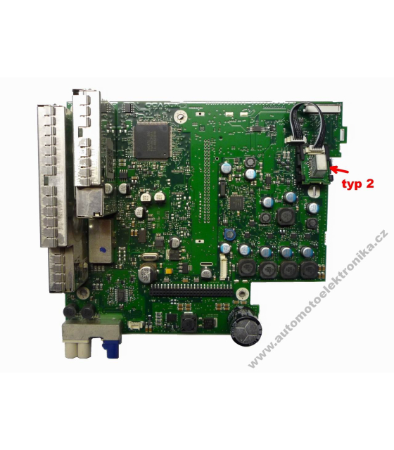 Deska GPS a rádia RNS510 a Columbus typ 2