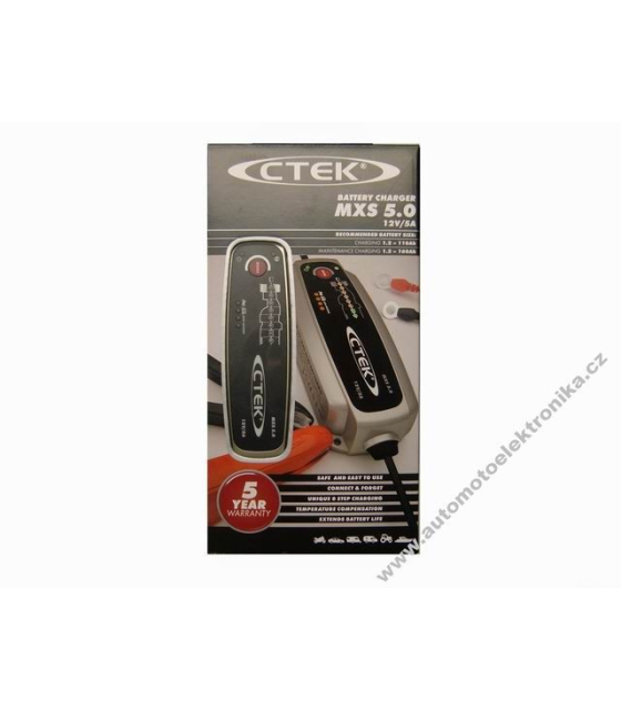 MXS 5.0 nabiječka auto-moto baterií automatická