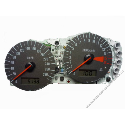 Přístrojová deska Kawasaki ZX-6R r.v.2000-2001 bez obalů