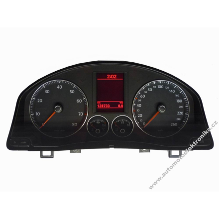 Přístrojová deska VW Golf V benzin r.v. 2008 1K0 920 874A maxidot