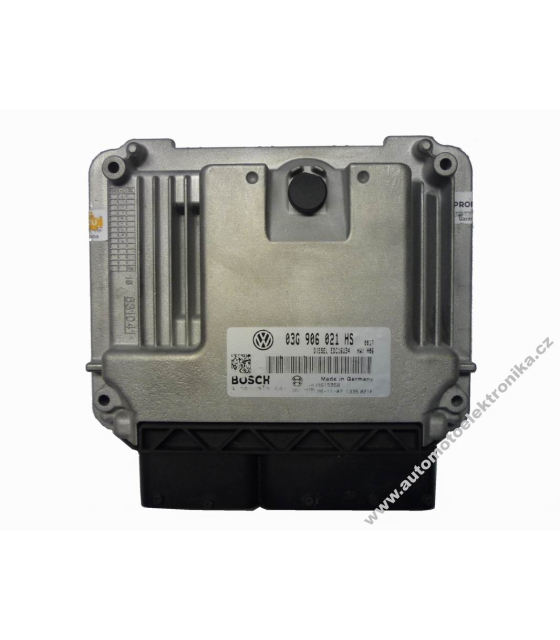 Motorová jednotka VW Caddy, 03G 906 021 HS, Bosch 0 281 013 681