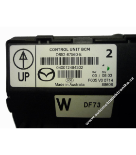 Centrální jednotka Mazda 2 BCM D652-67560-E