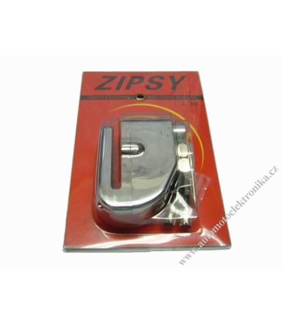 Zámek na kotoučovou brzdu s alarmem