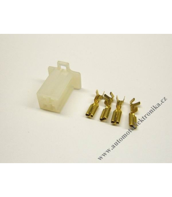 Konektor 2,8 x 4 zásuvka