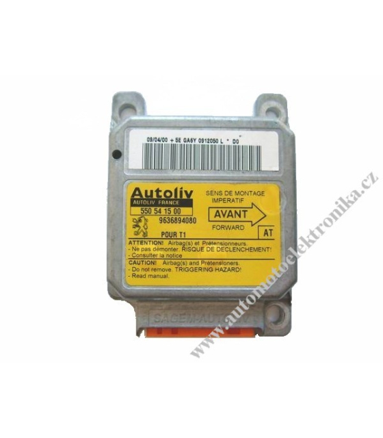 Airbagová jednotka Peugeot,Citroen Autoliv 550 54 15 00, 550541500