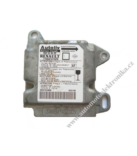 Airbagová jednotka Renault Autoliv 550 54 84 00