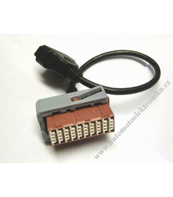 Redukce diagnostiky OBD II - Citroen, Peugeot 30 pin