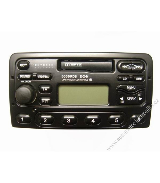 Autorádio Ford 5000 RDS MGF s kolečkem, nový tuner