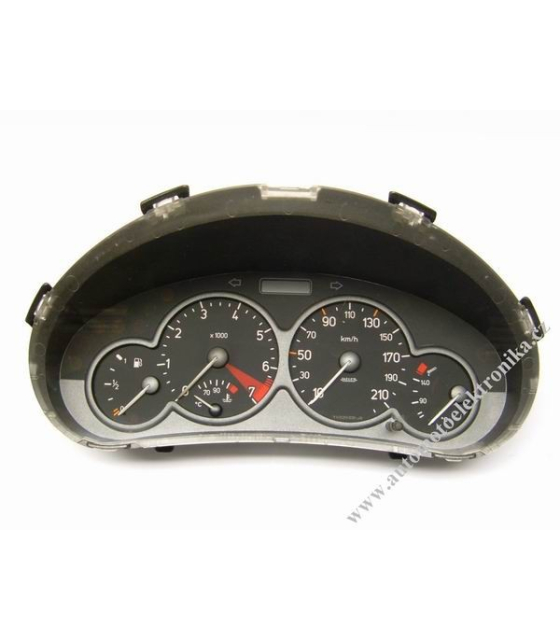 Přístrojová deska Peugeot 206 r.v.2002 benzín 9645 8472 80 | oprava...