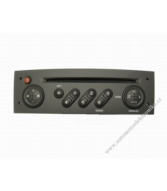 Autorádio Renault Update List CD černé r.v. 2005