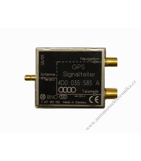 GPS rozbočovač signálu Audi 4D0 035 585 A