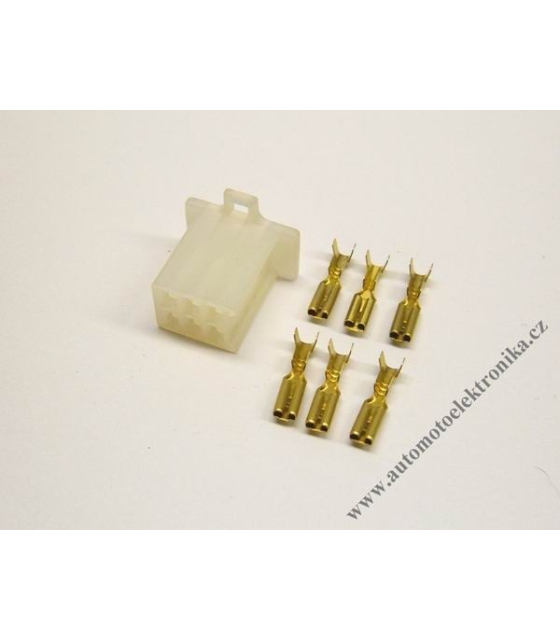 Konektor 2,8 x 6 zásuvka