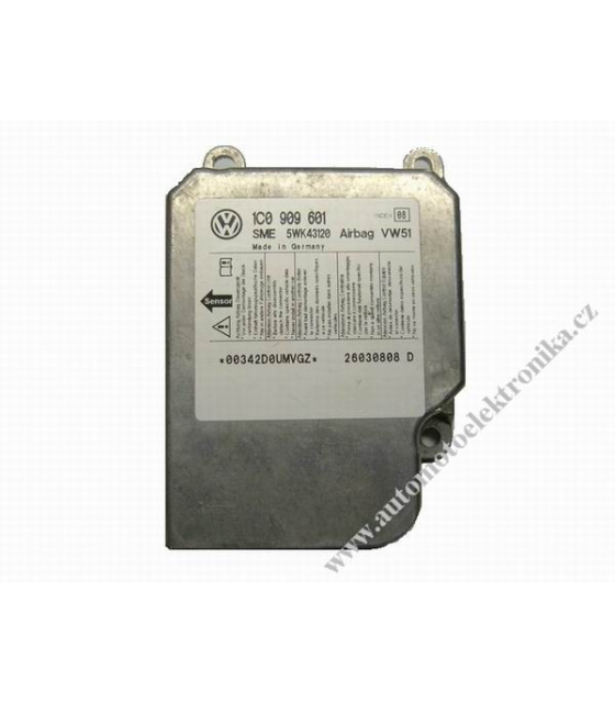 Airbagová jednotka VW, Škoda 1C0 909 601 index 08 Siemens 5WK43120