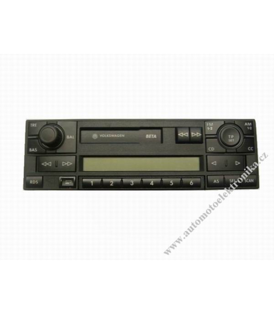 Autorádio VW BETA MGF RDS s vyndavacím panelem