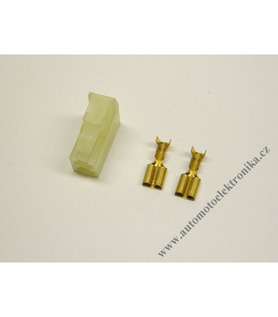 Konektor 6,3 x 2 zásuvka