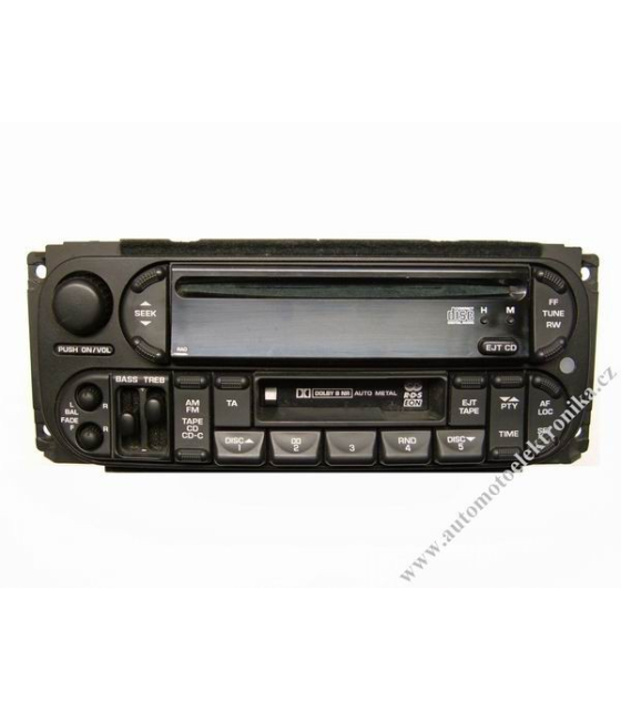 Autorádio Chrysler Voyager CD a MGF P05064385AD, MU9CY95H