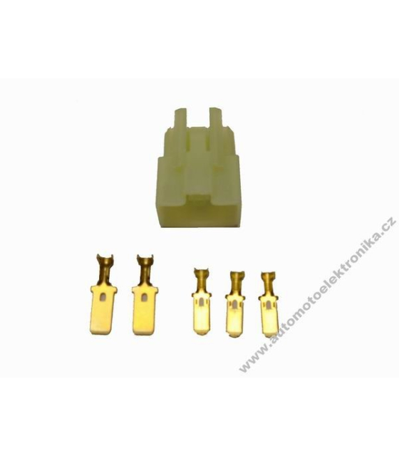 Konektor 8,0 x 2 + 6,3 x 3 vidlice Honda regulátor