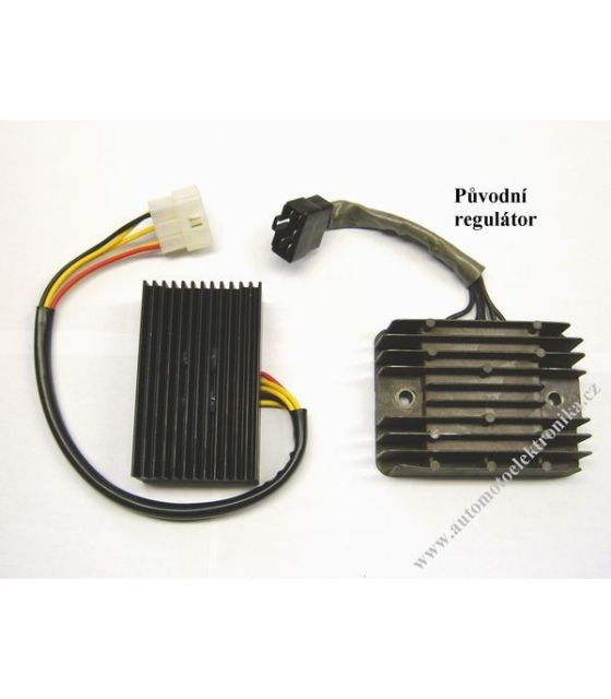 Regulátor dobíjení univerzalní + protikus konektoru - náhrada