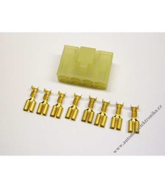 Konektor 6,3 x 8 zásuvka
