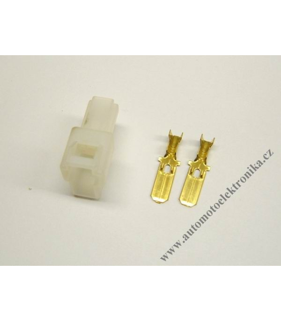Konektor 6,3 x 2 do T vidlice